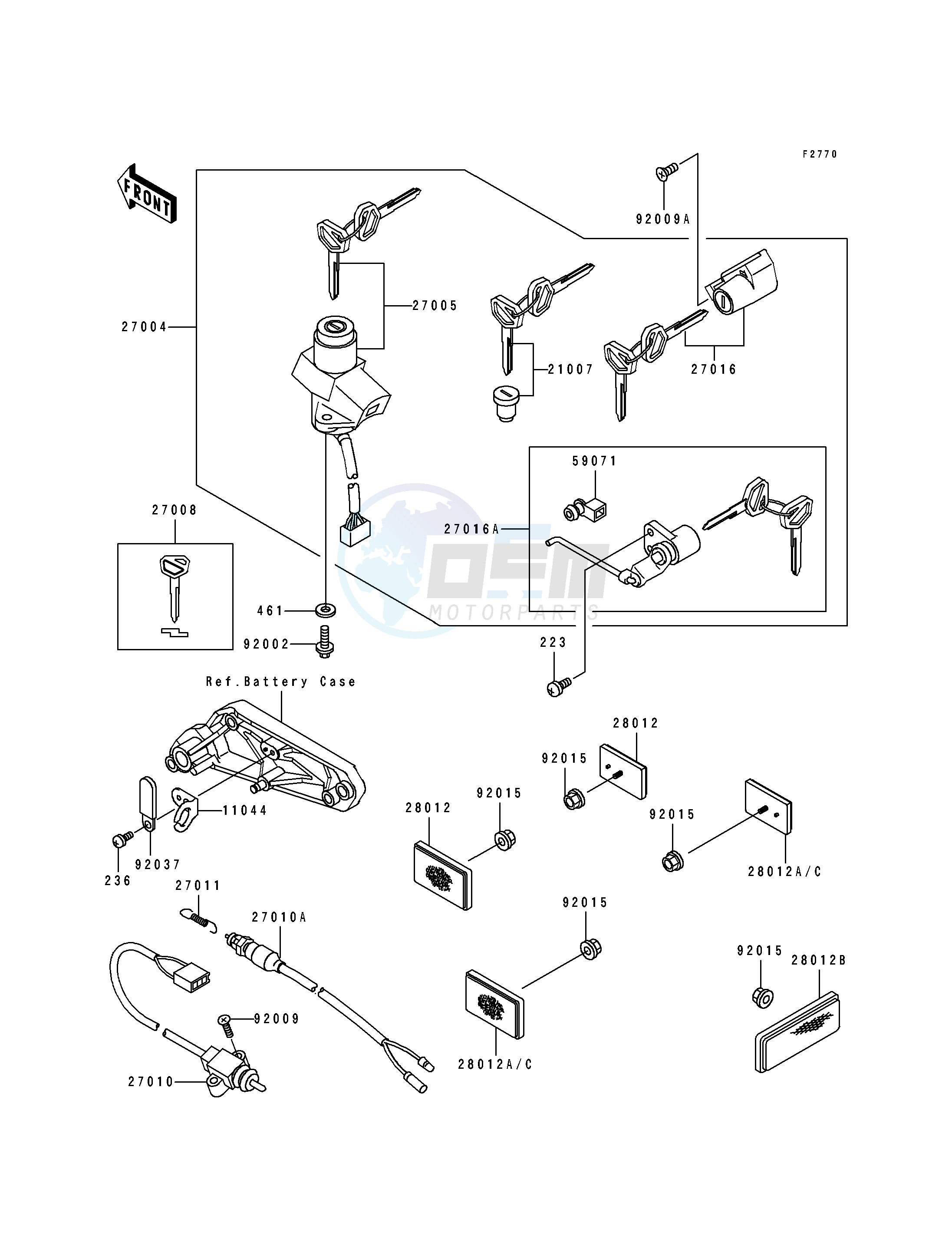 IGNITION SWITCH_LOCKS_REFLECTORS blueprint