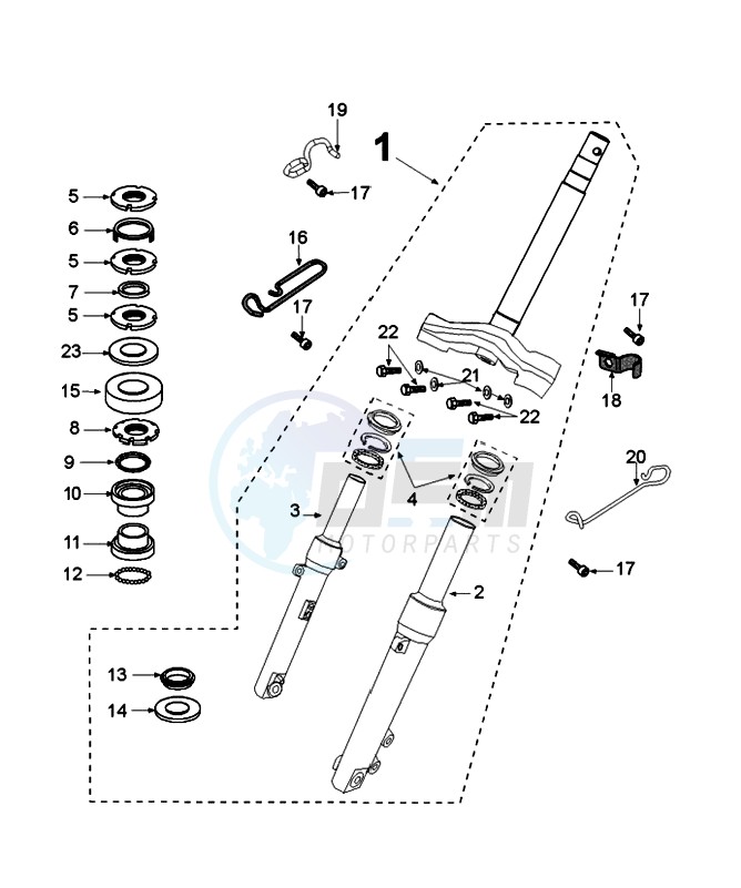 FORKS AND STEERING image