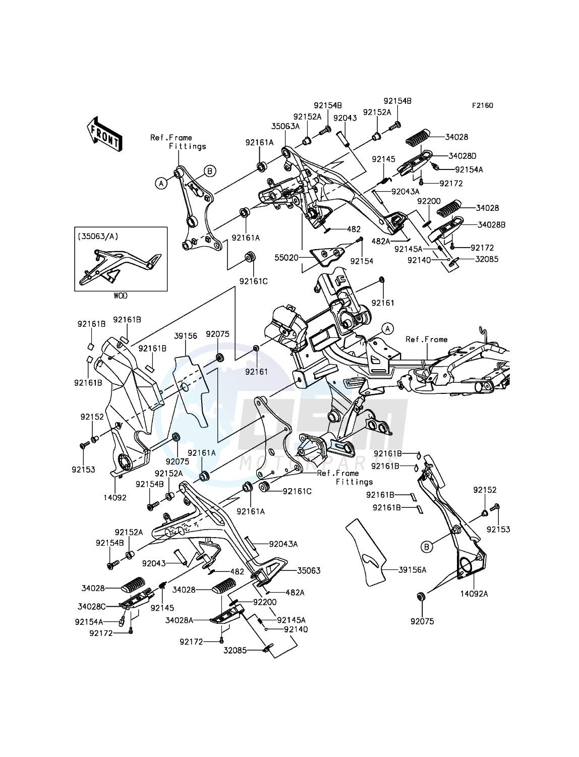 Footrests image