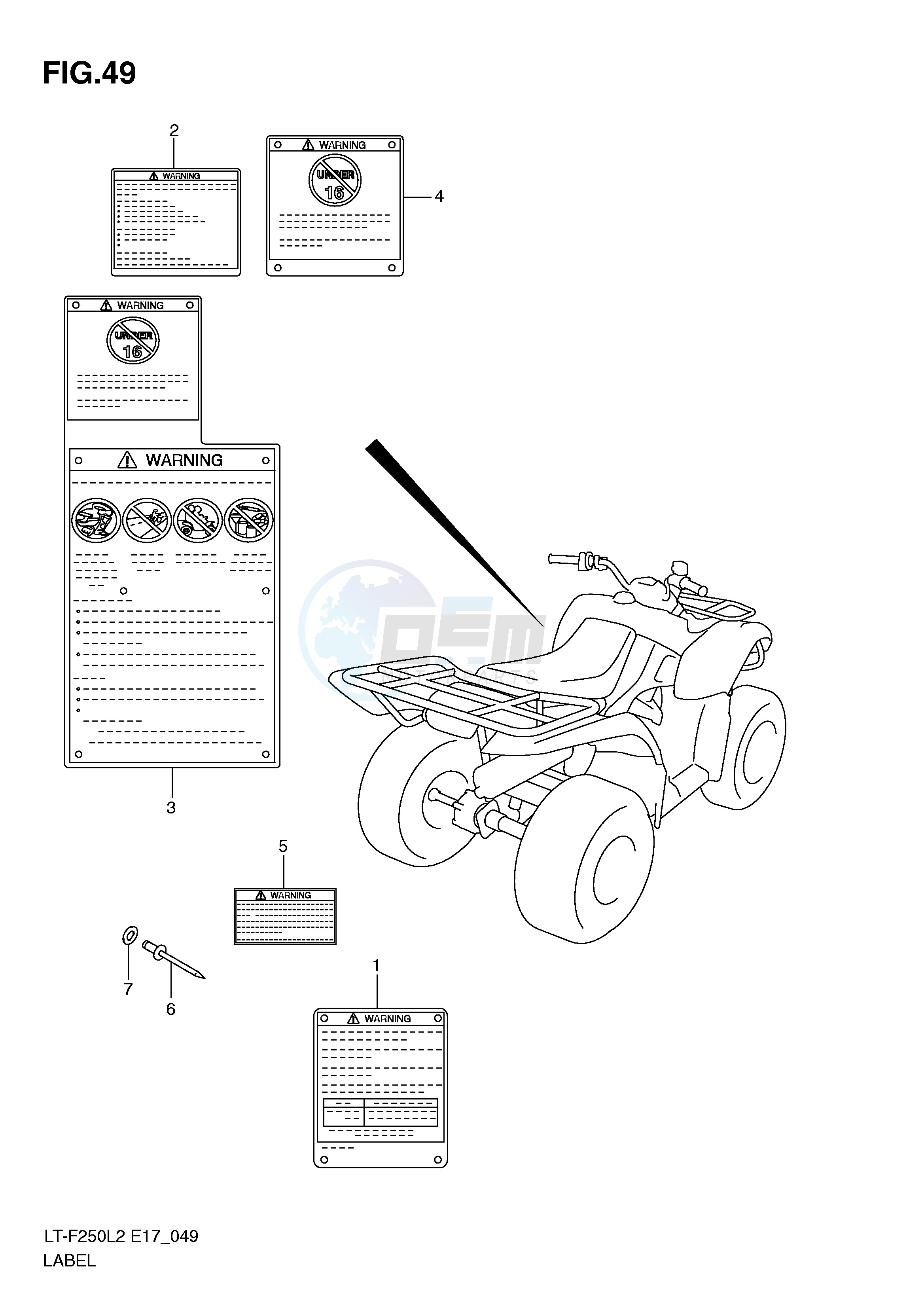 LABEL (LT-F250L2 E17) image