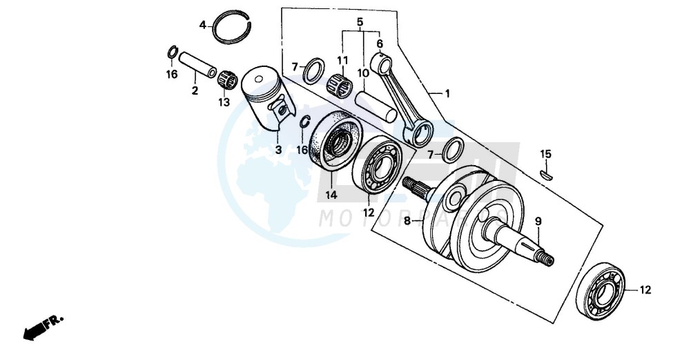 CRANKSHAFT/PISTON image