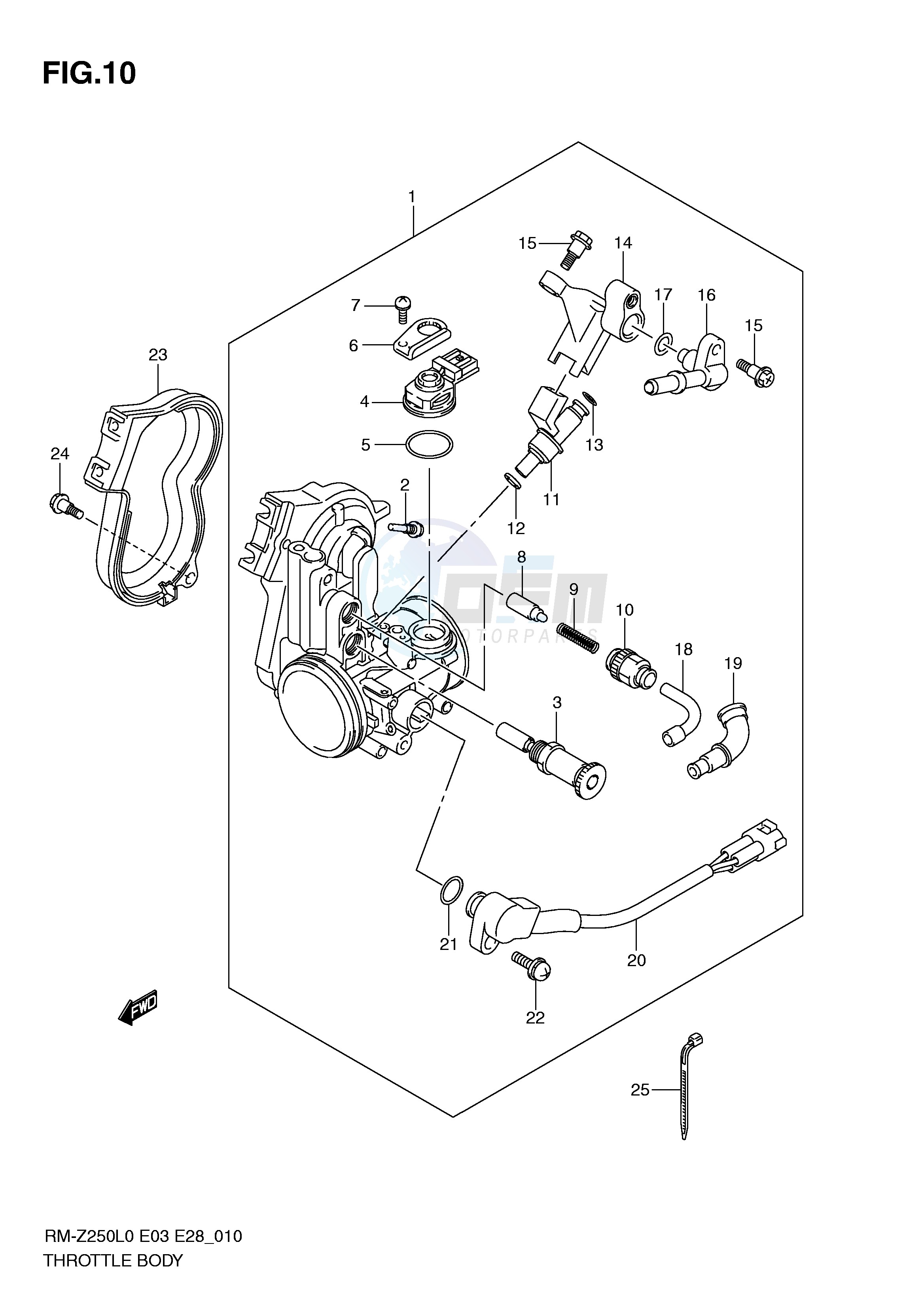 THROTTLE BODY image