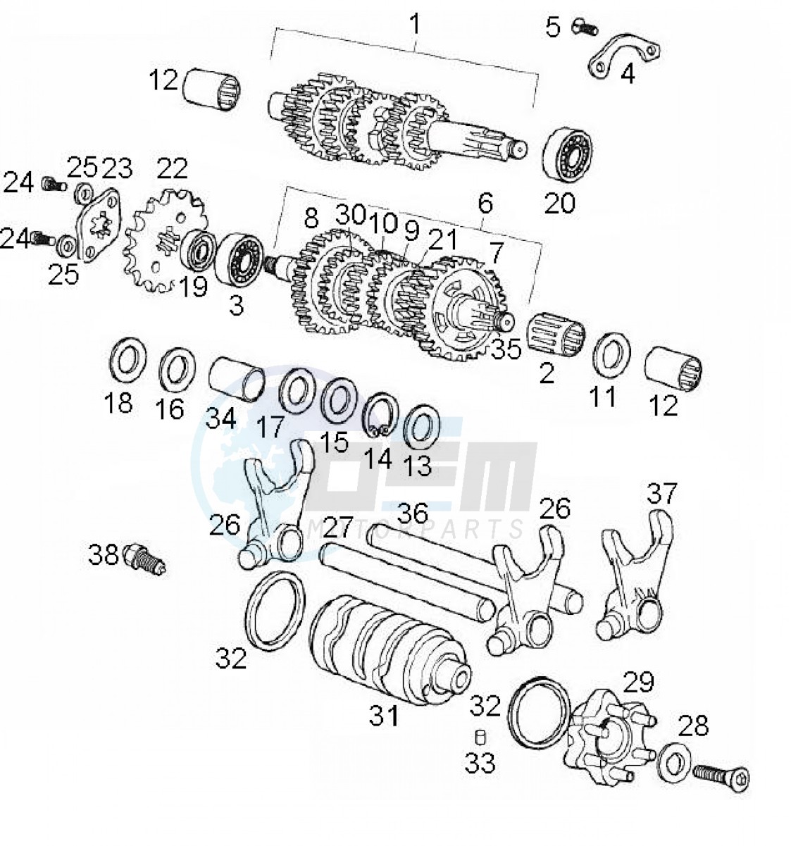Gear box (Positions) image