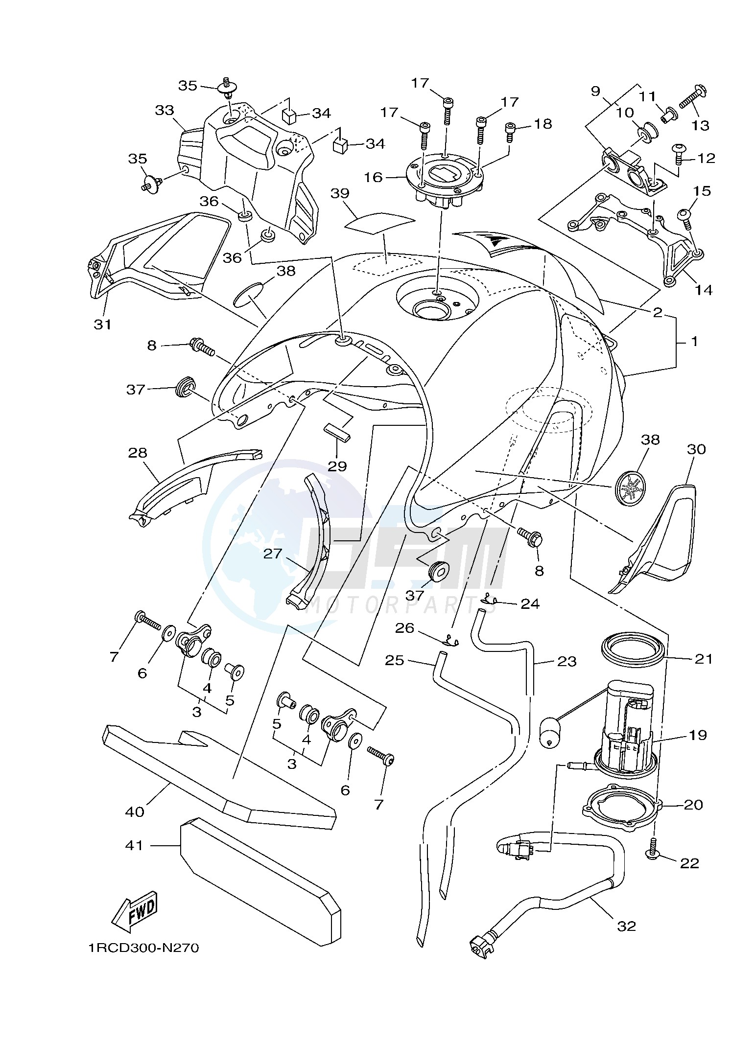 FUEL TANK image