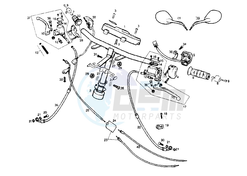 HANDLEBAR-DRIVE CONTROLS image