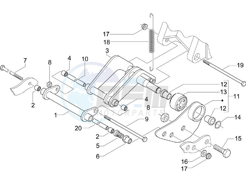 Swinging arm image