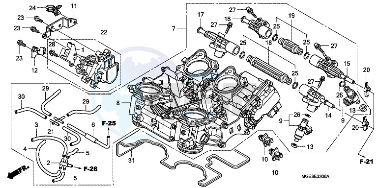 THROTTLE BODY image