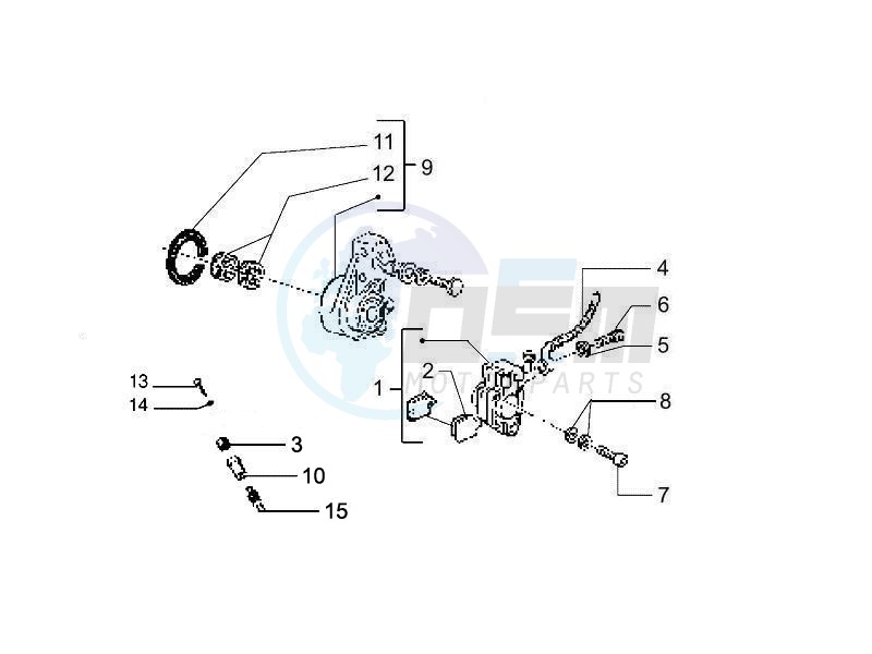 Brakes pipes - Calipers image