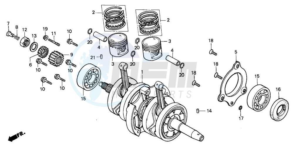 CRANKSHAFT/PISTON image