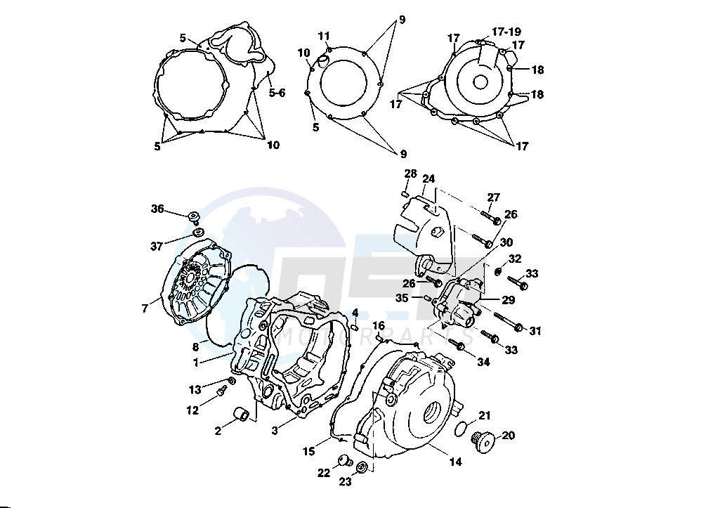 CRANKCASE COVER image