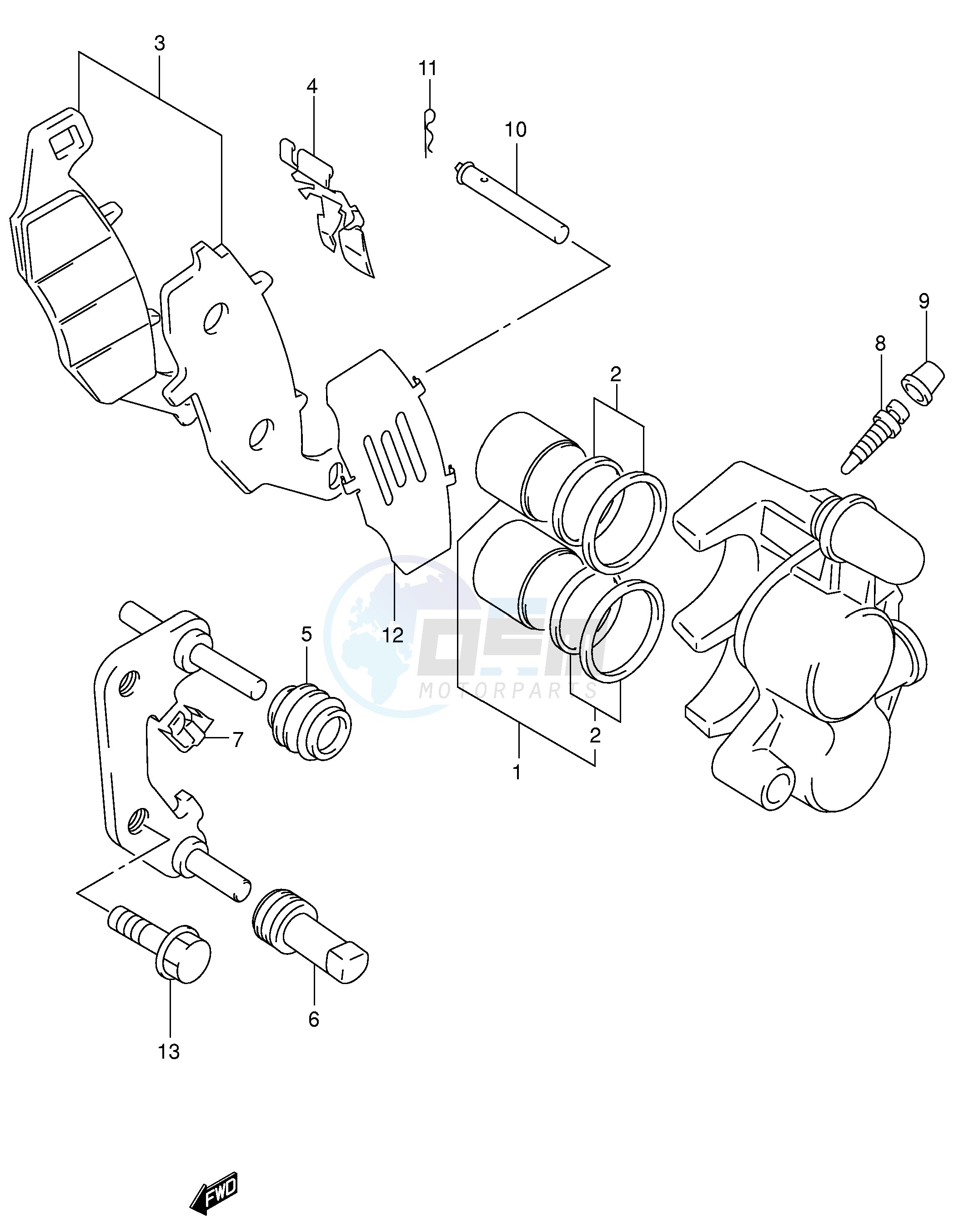 FRONT CALIPER image