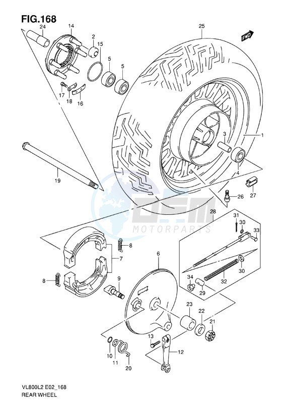 REAR WHEEL image