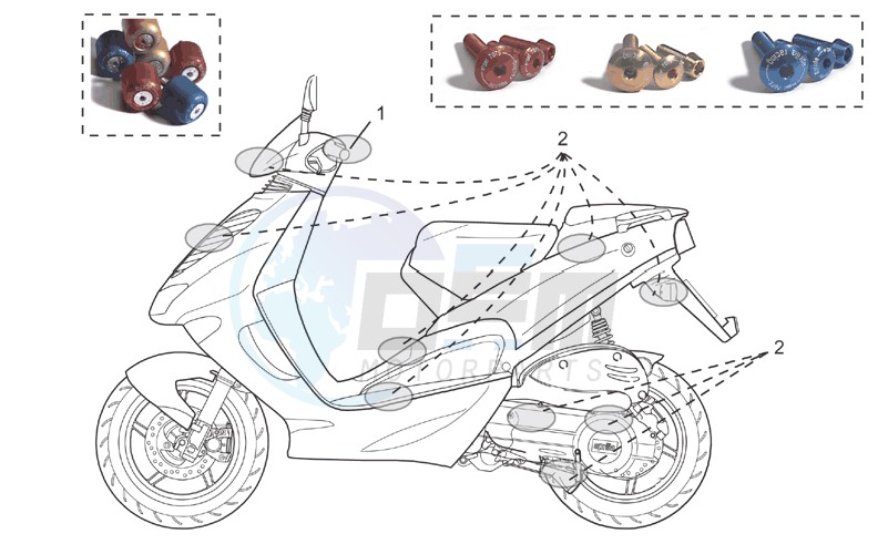 Acc. - Cyclistic components image