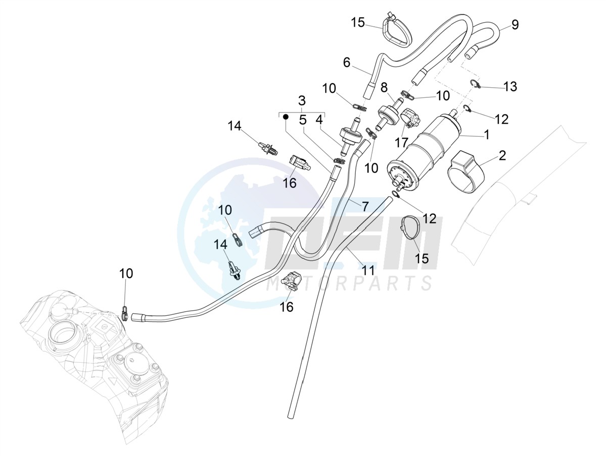 Anti-percolation system image