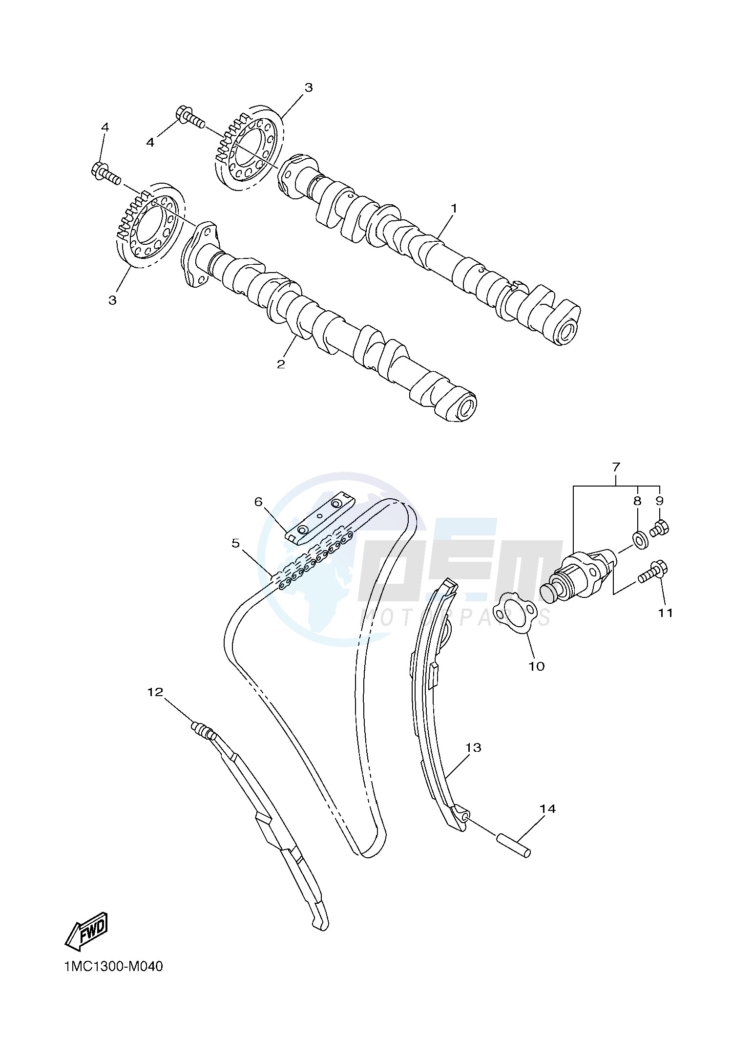 CAMSHAFT & CHAIN image