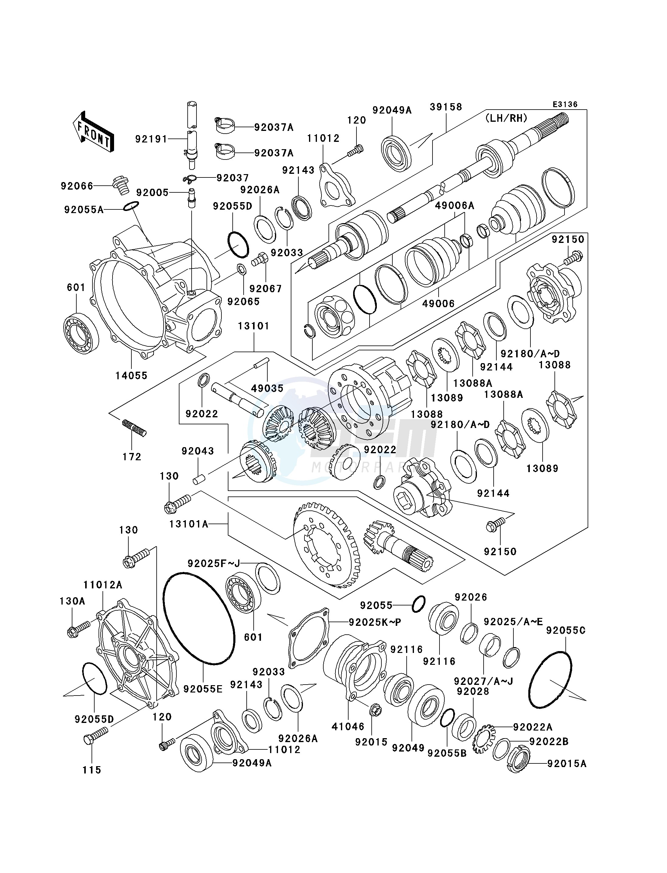 DRIVE SHAFT-FRONT image