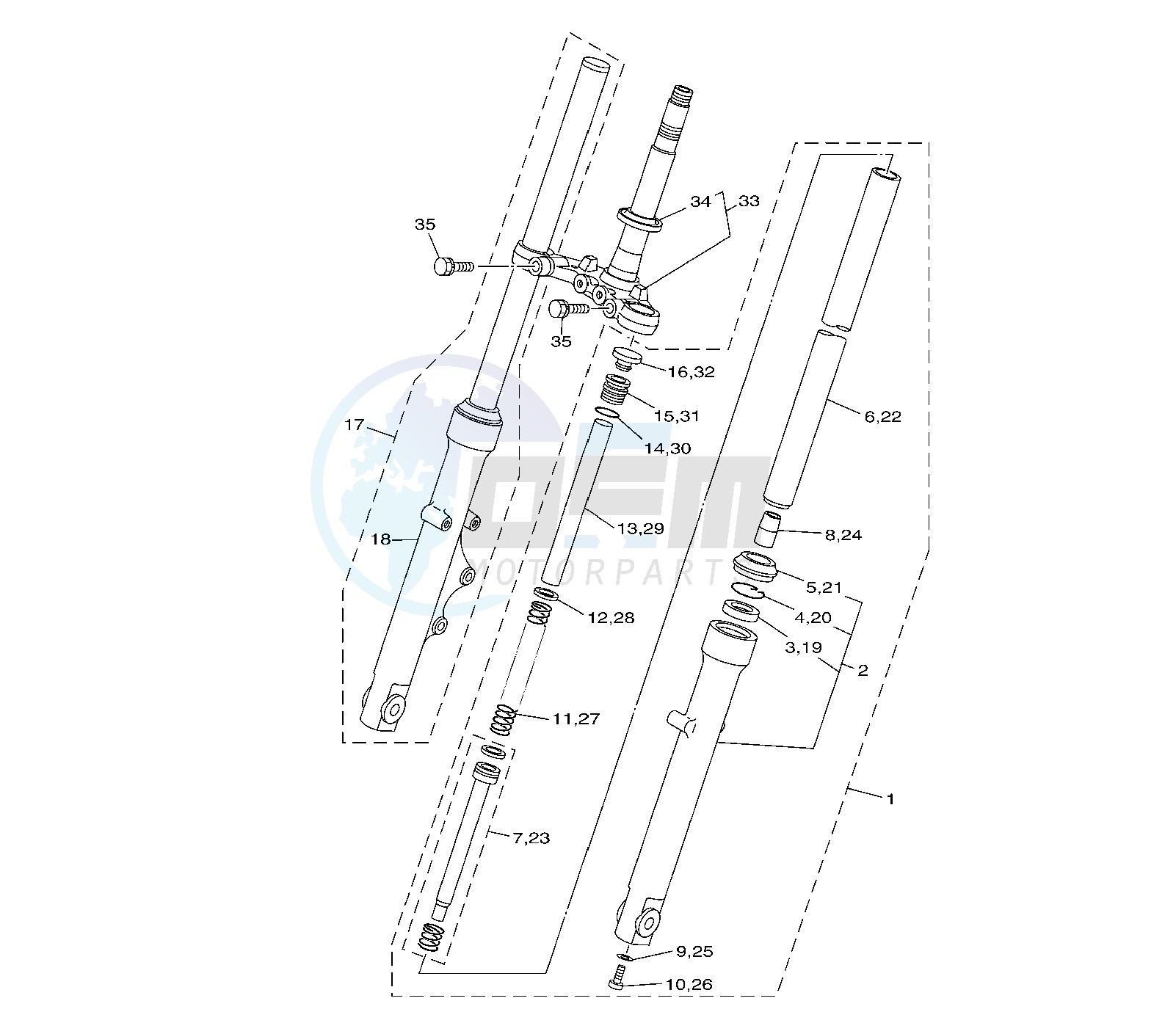 FRONT FORK image