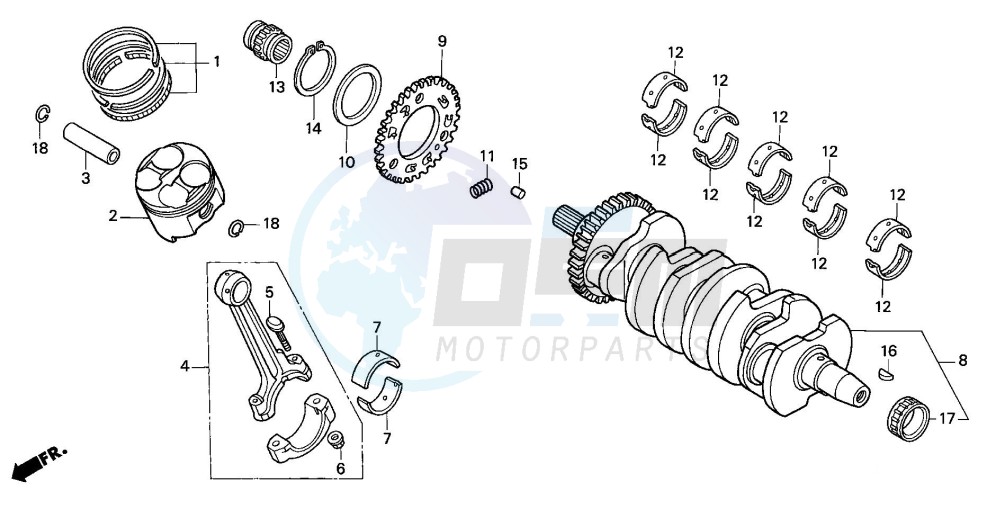 CRANKSHAFT/PISTON image