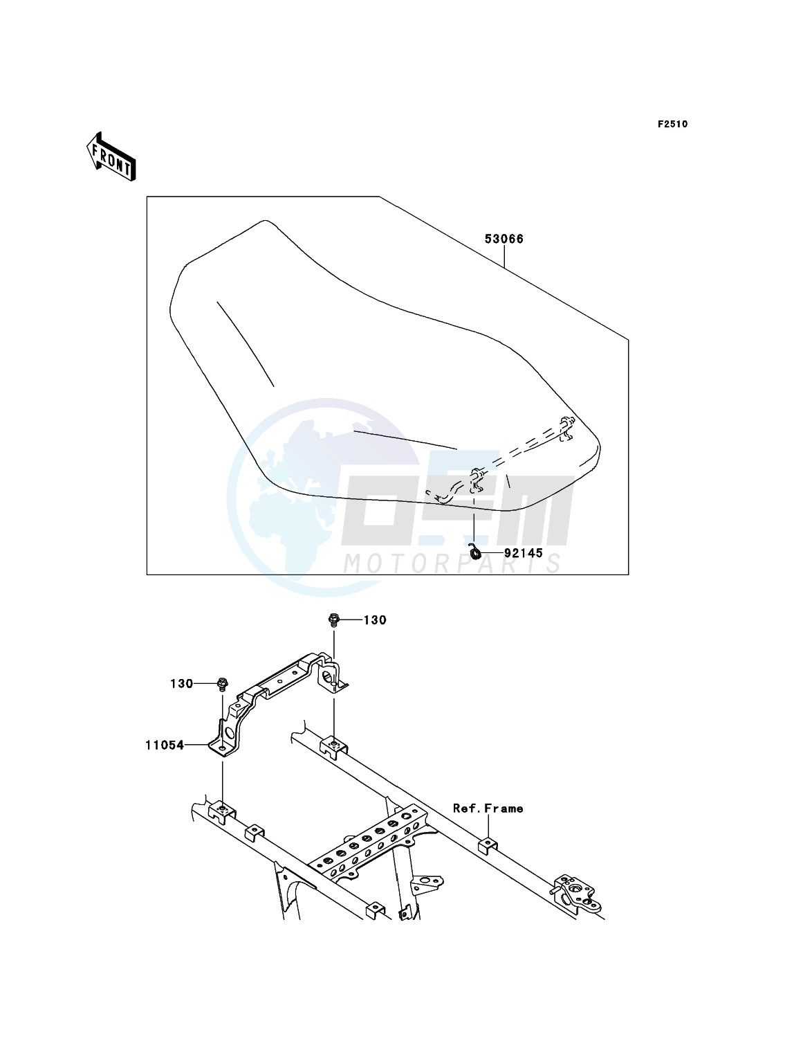 Seat blueprint