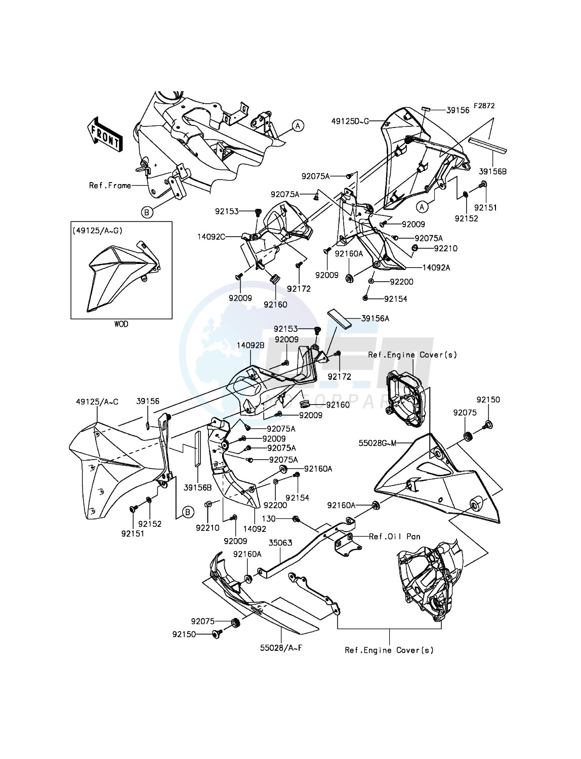 Cowling Lowers blueprint