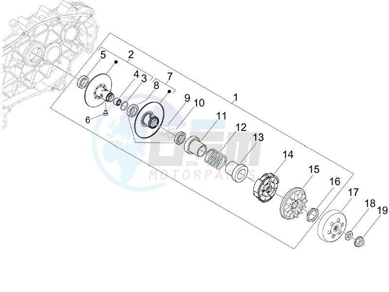 Driven pulley image