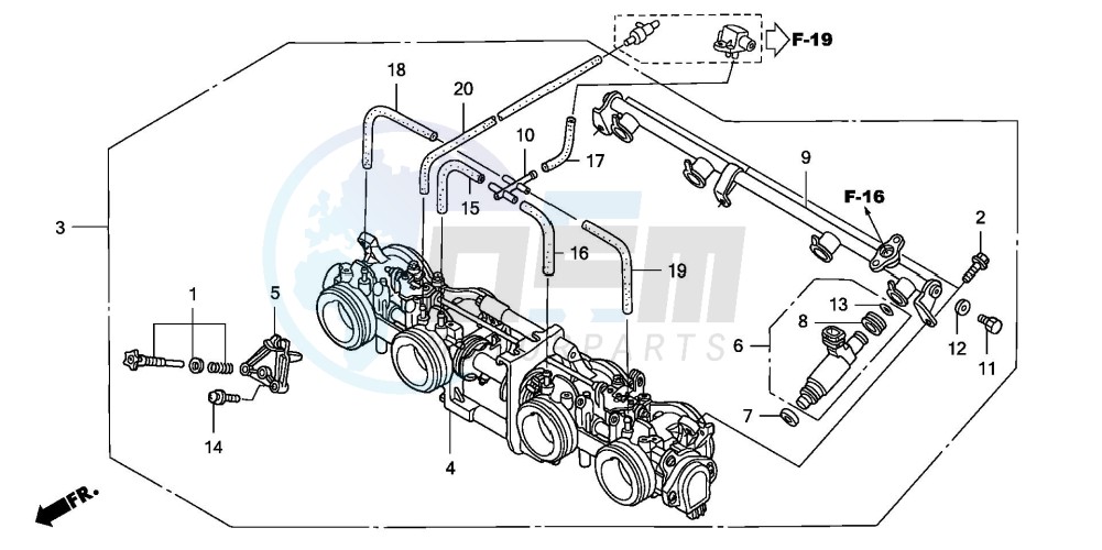 THROTTLE BODY (ASSY.) image