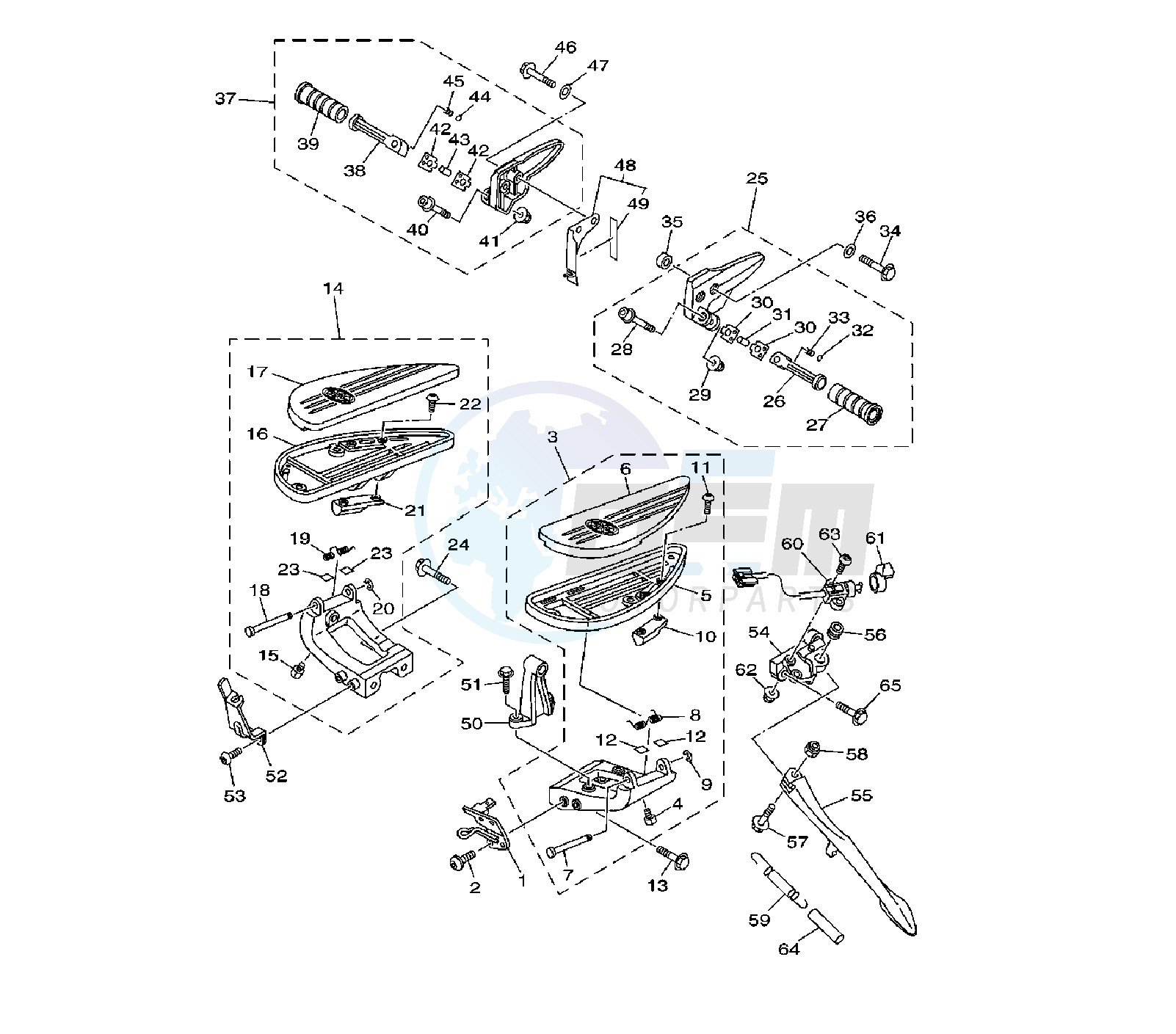 STAND AND FOOTREST image