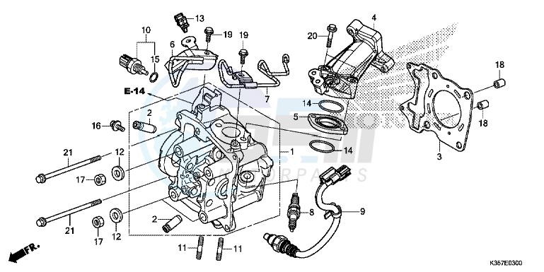 CYLINDER HEAD image