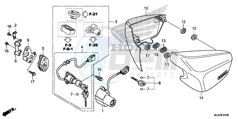 SIDE COVER (VT750C/C2S/CA/CS) image