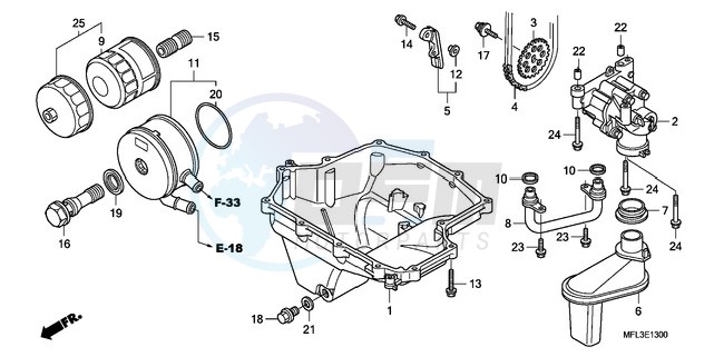 OIL PAN/OIL PUMP image