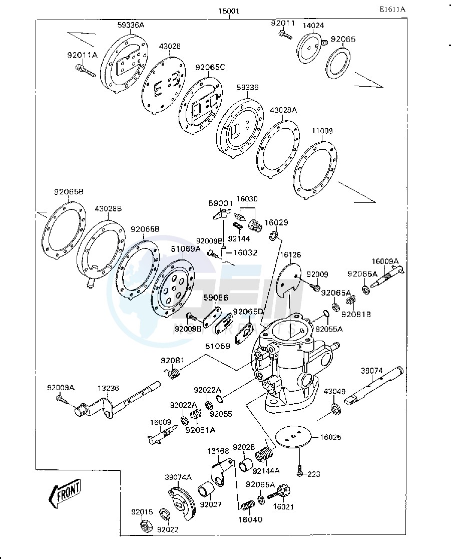 CARBURETOR -- JS300AE022806&NAMI.- - image