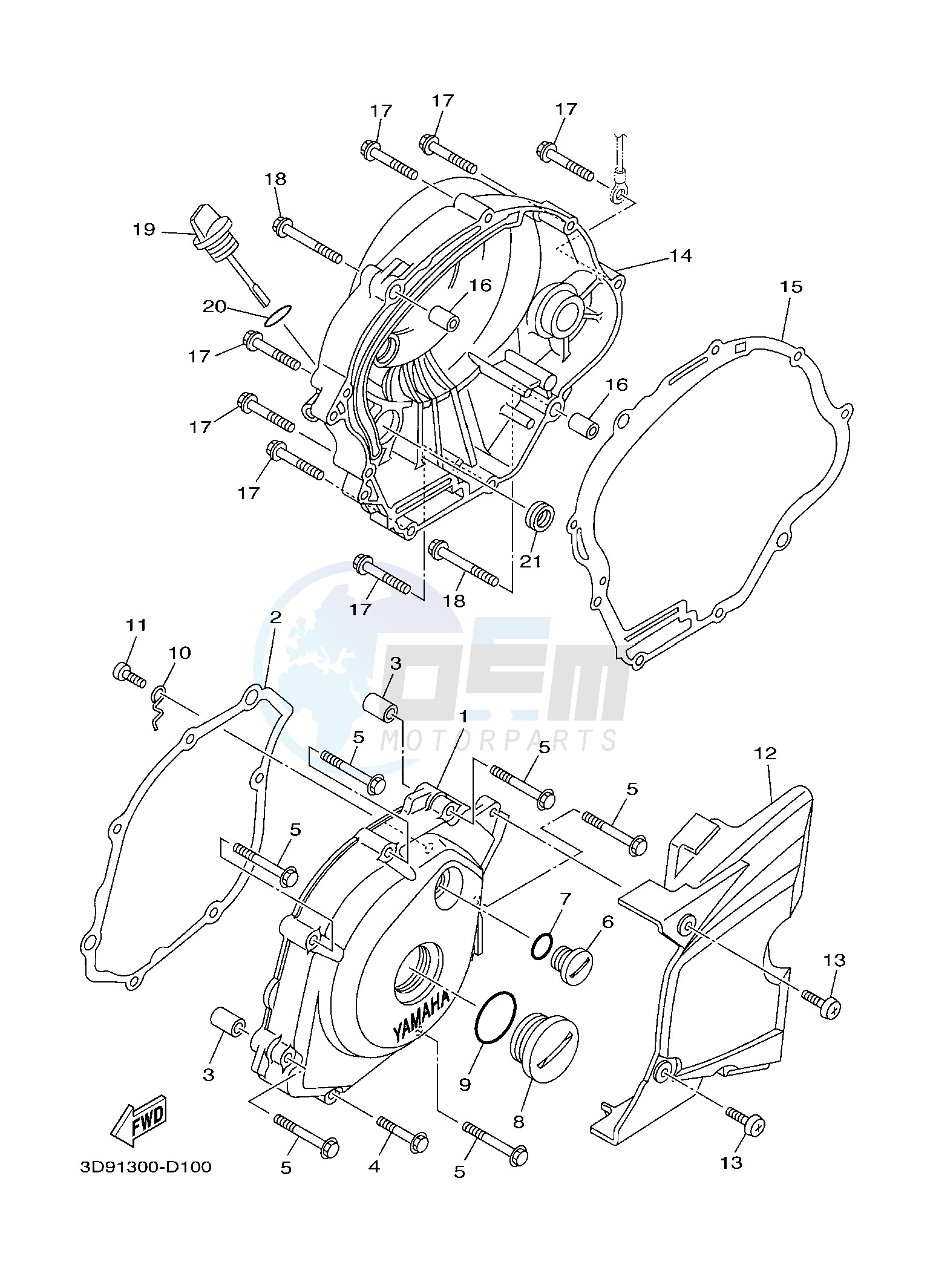 CRANKCASE COVER 1 image