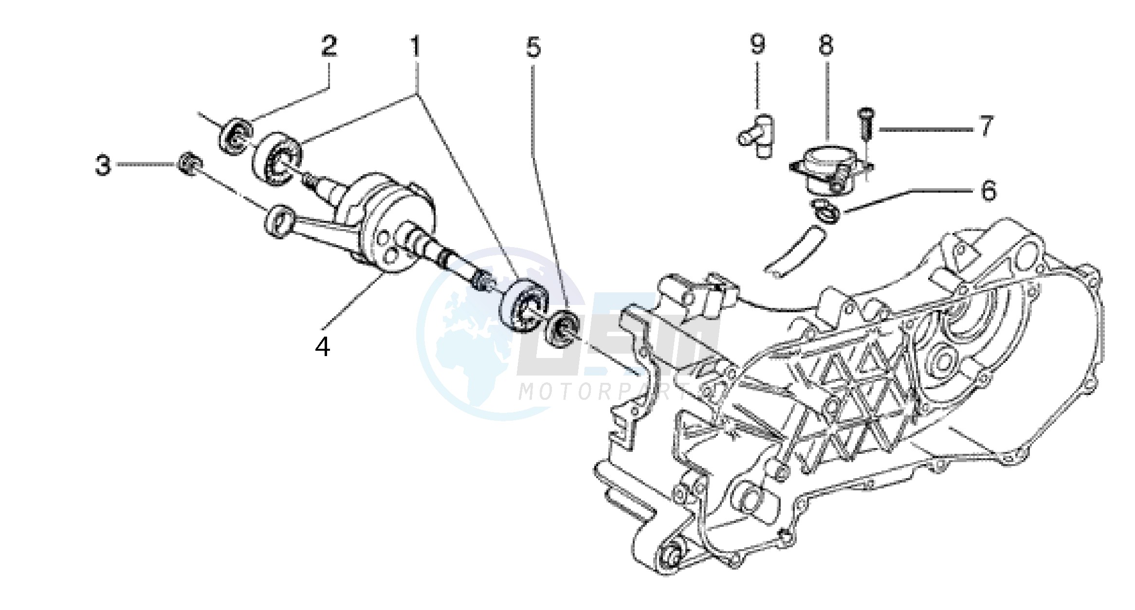 Crankshaft - Air compressor image