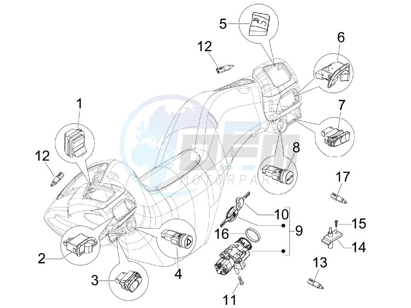 Selectors - Switches - Buttons blueprint