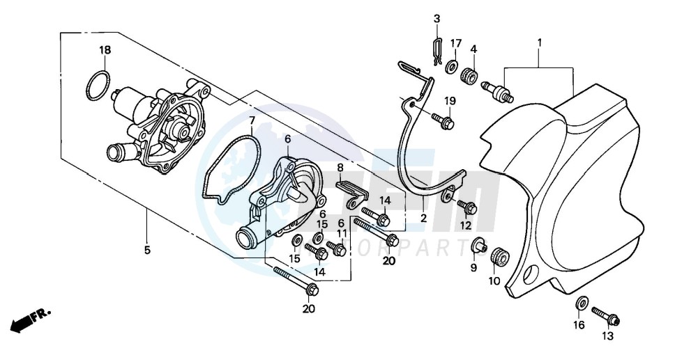 WATER PUMP image