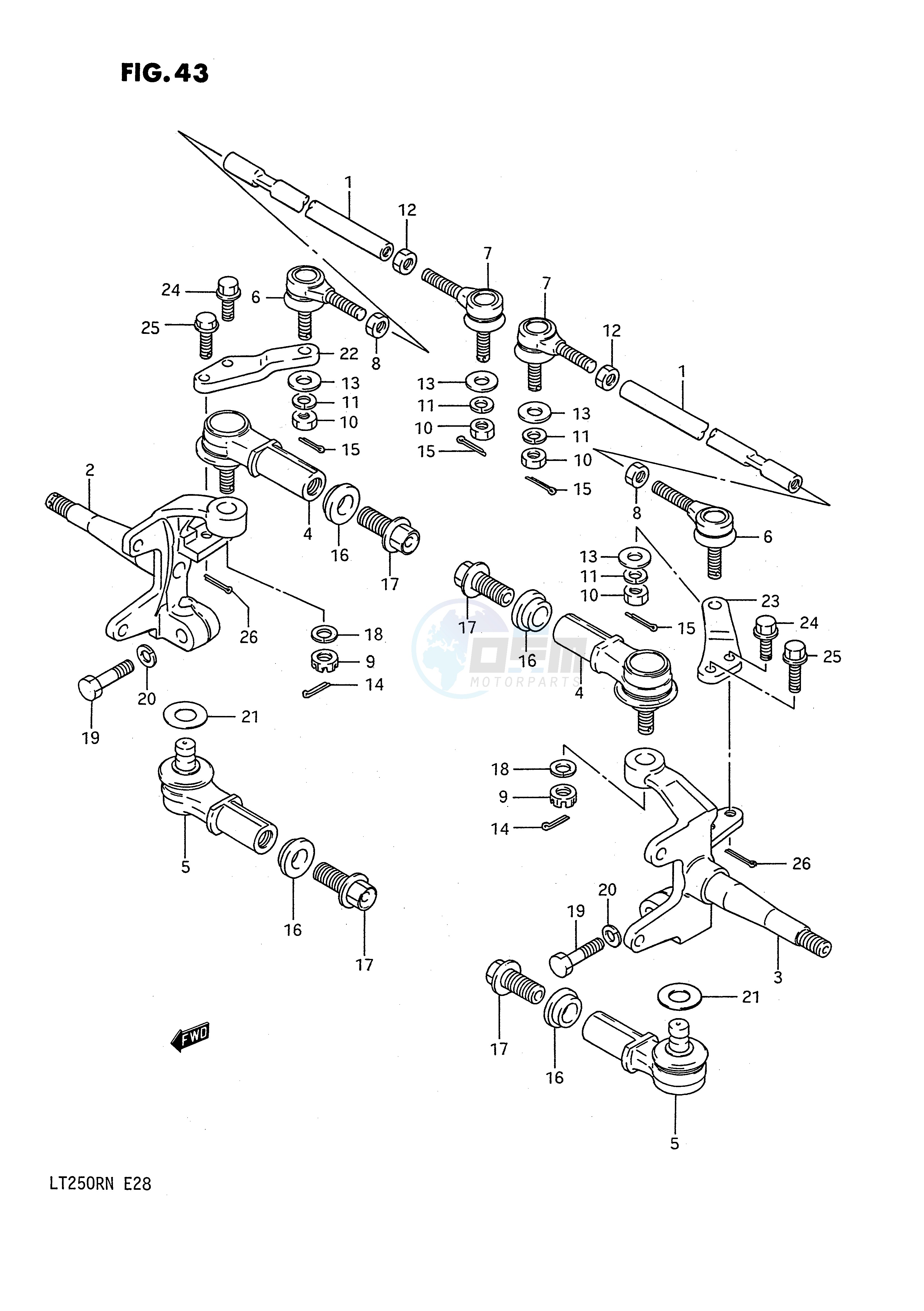 TIE ROD (MODEL F G) image