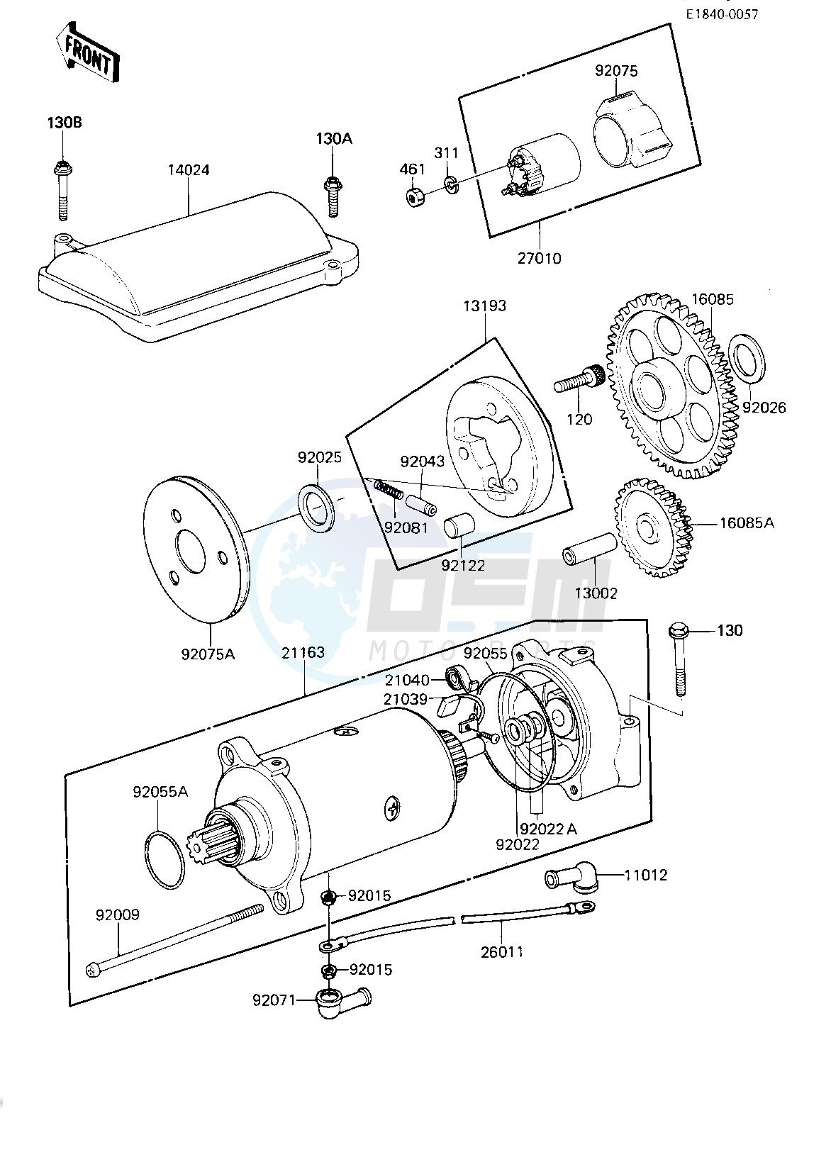 STARTER MOTOR image