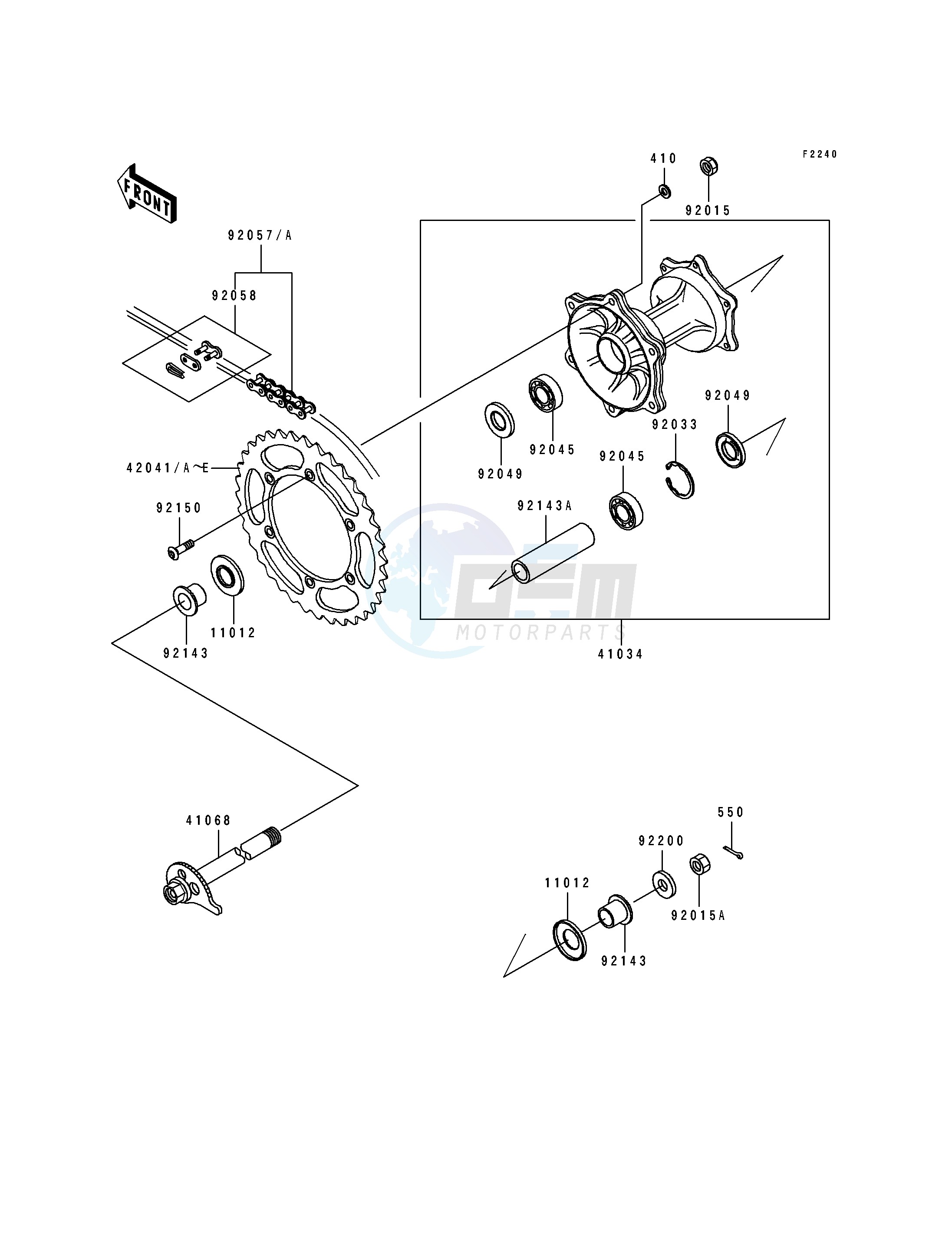 REAR HUB image