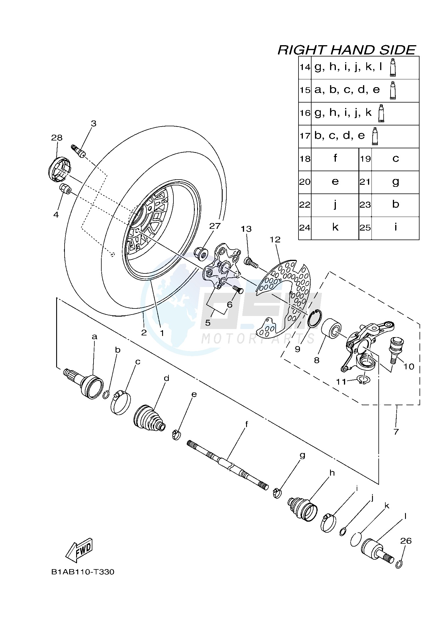 FRONT WHEEL 2 image