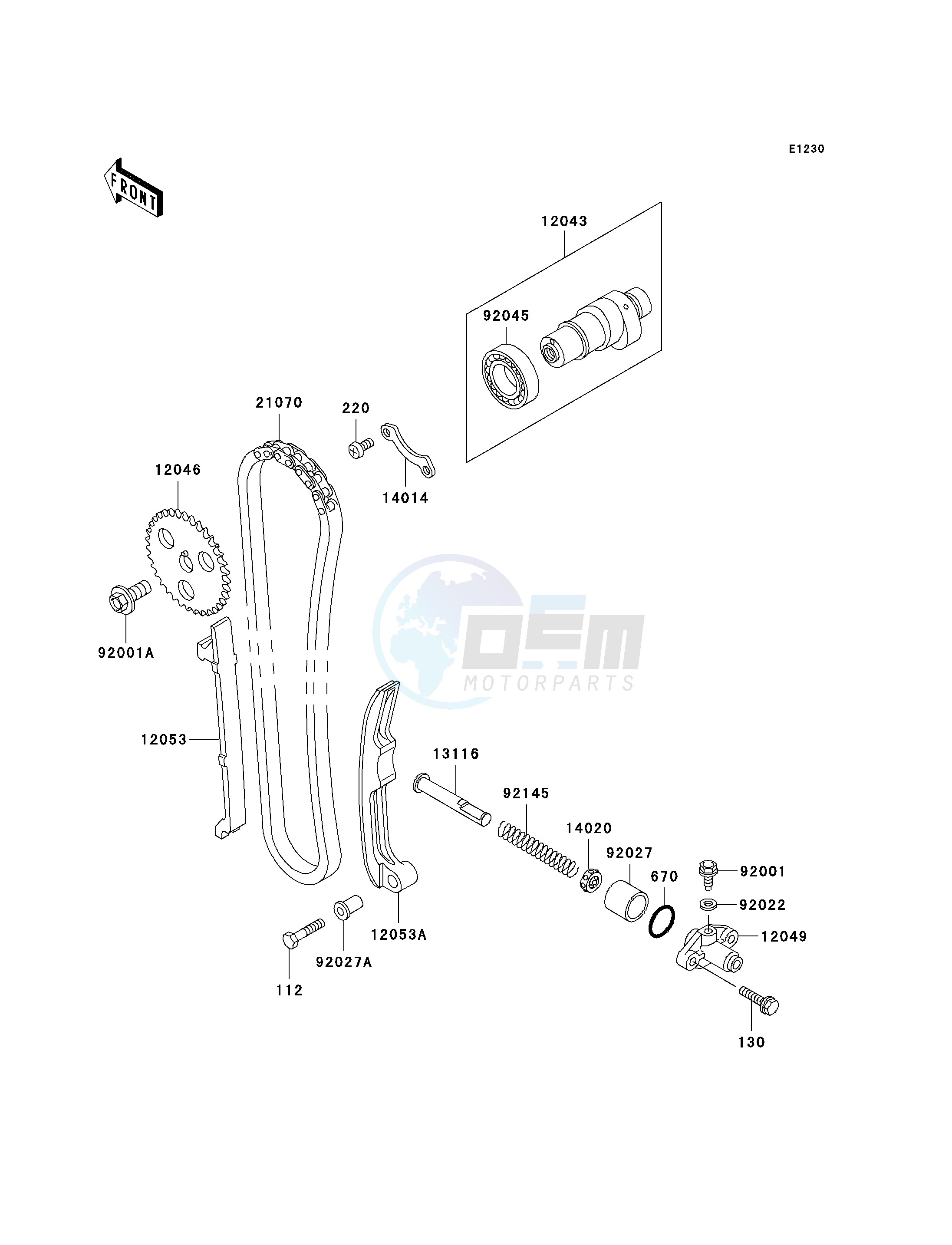 CAMSHAFT-- S- -_TENSIONER blueprint