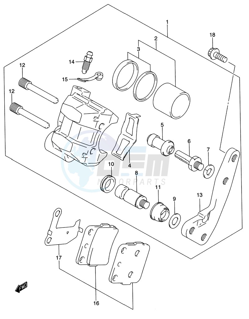 FRONT CALIPER image