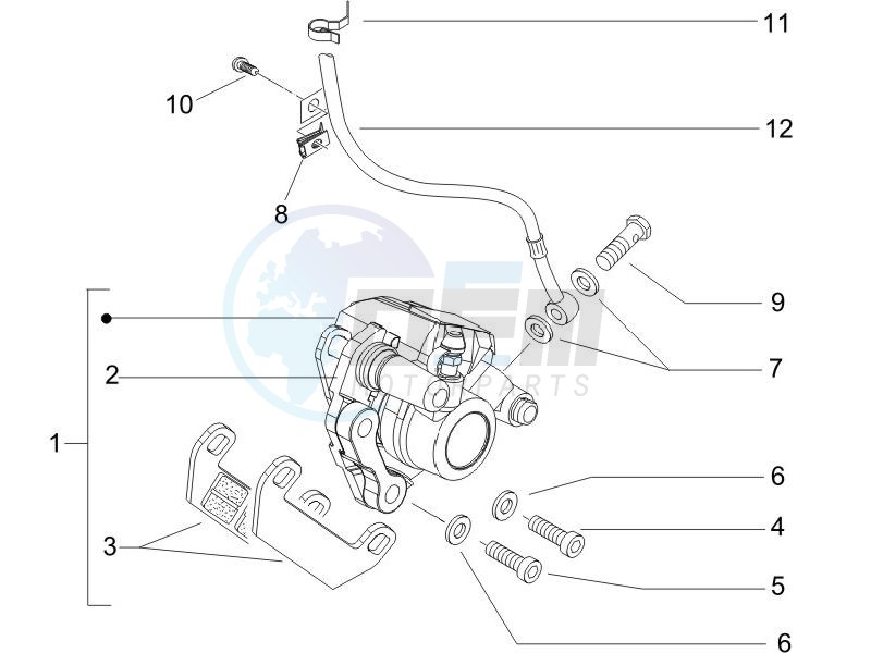 Brakes hose  - Calipers image