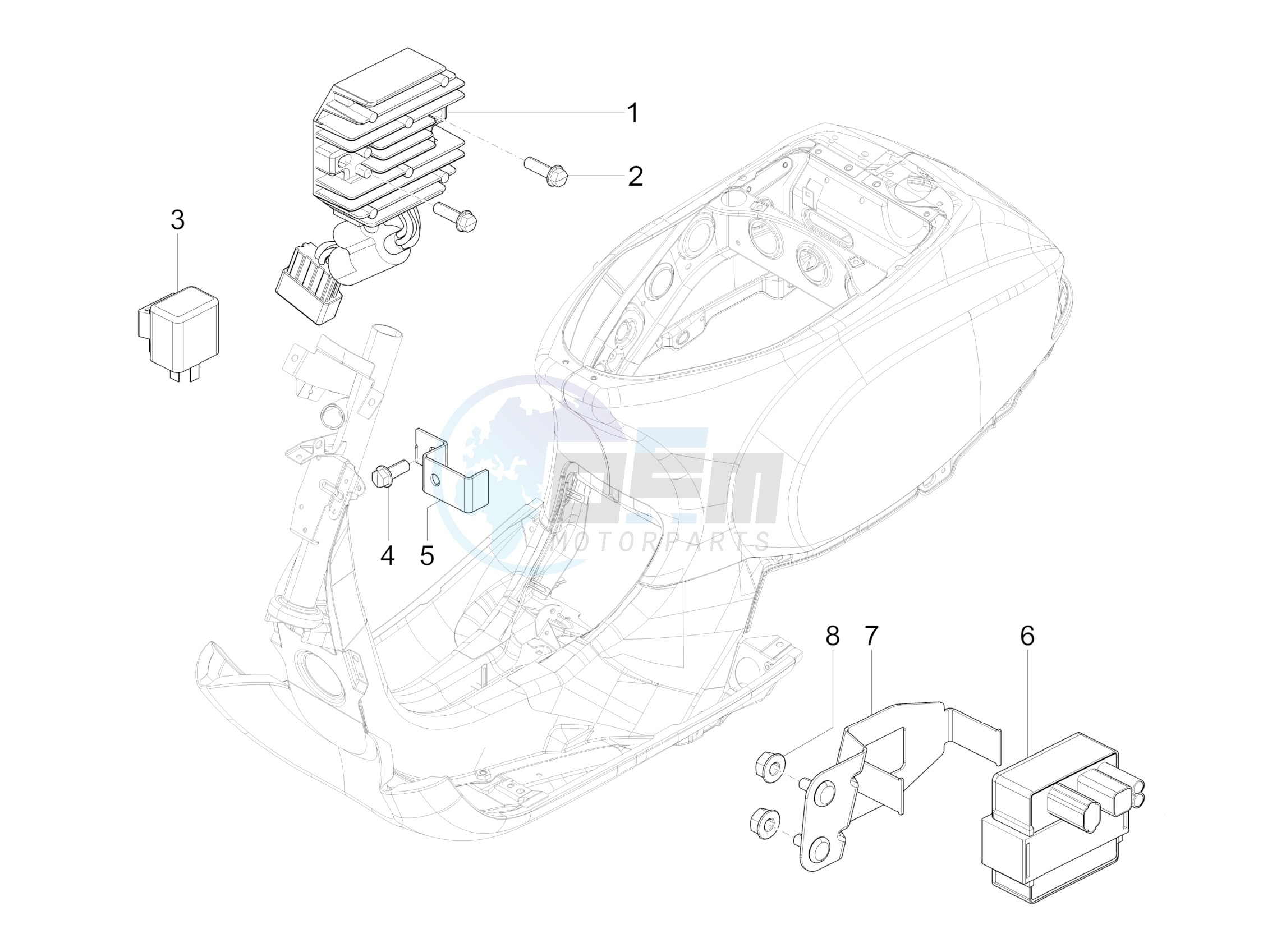 Voltage Regulators - Electronic Control Units (ecu) - H.T. Coil image