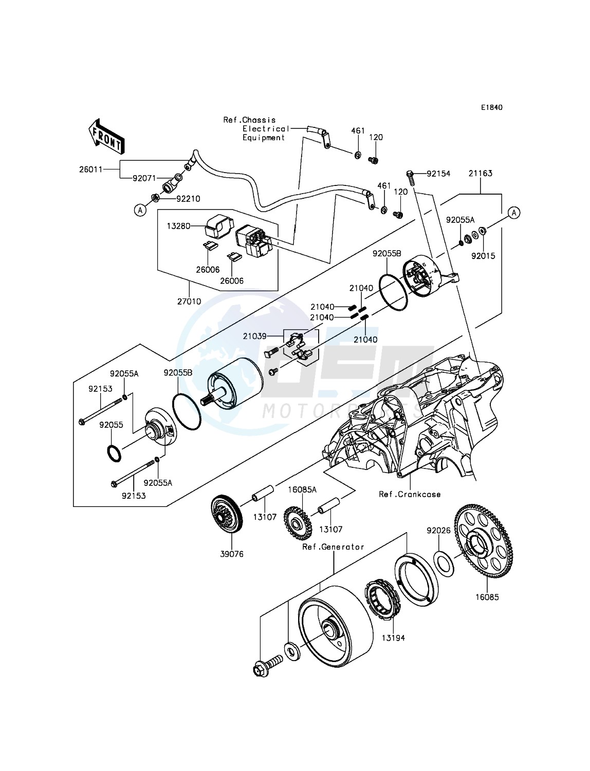 Starter Motor blueprint