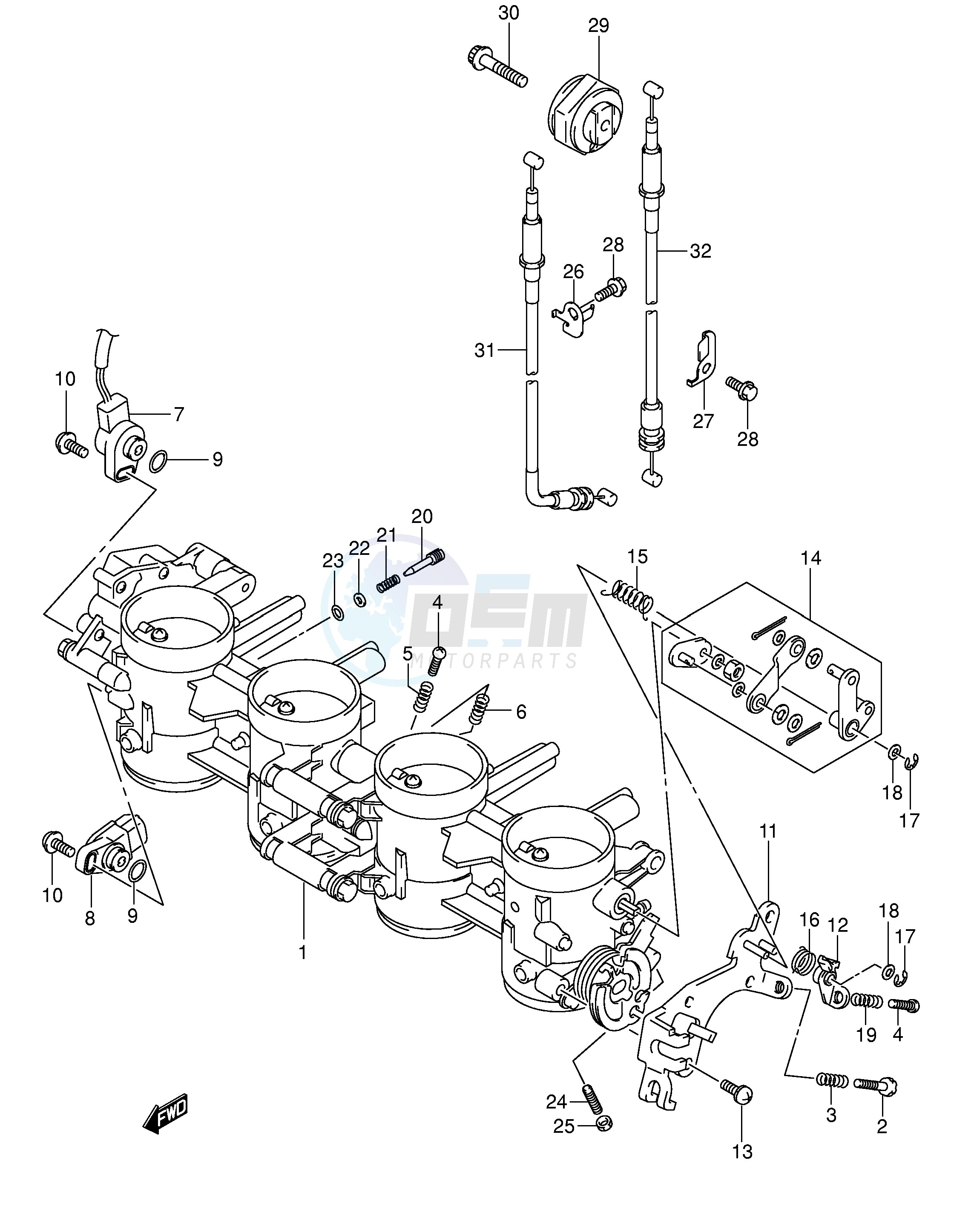 THROTTLE BODY image