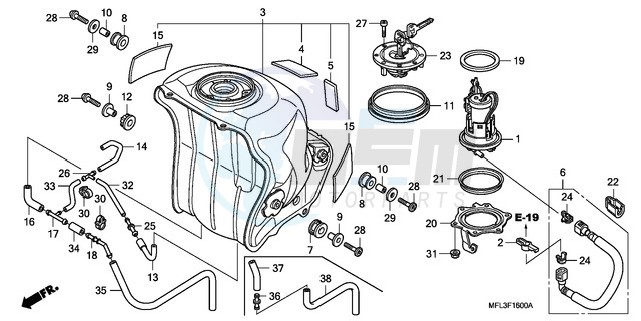 FUEL TANK/FUEL PUMP image