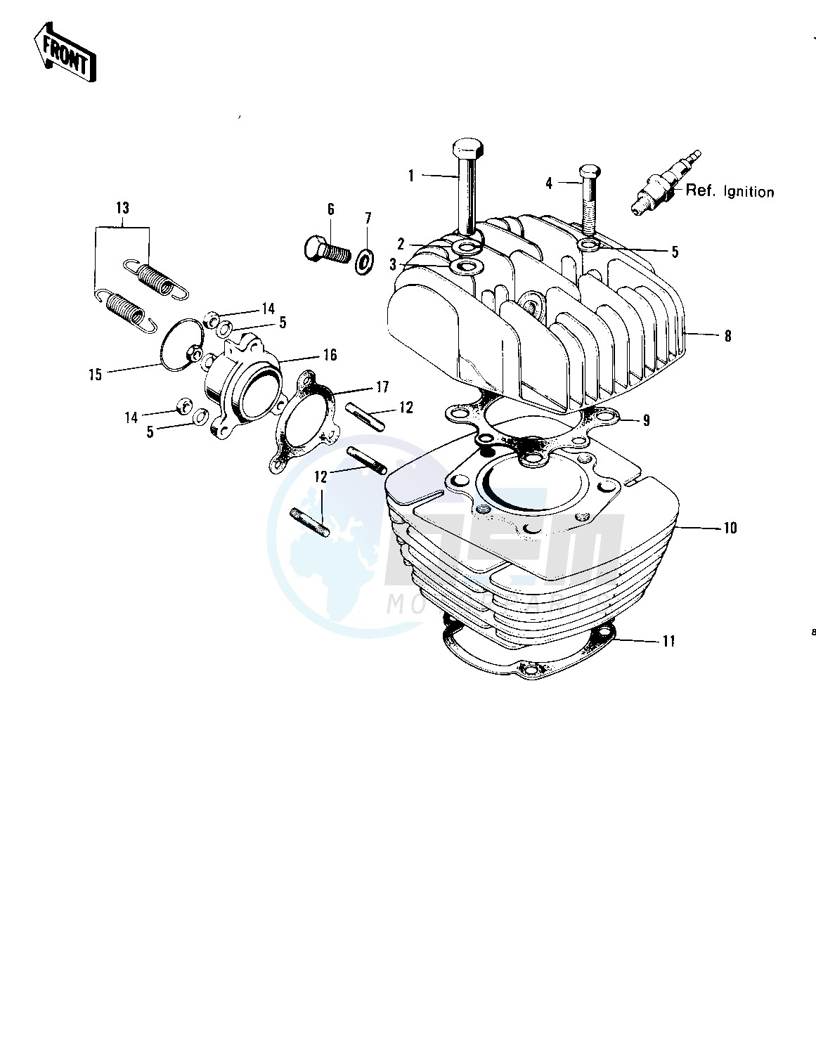 CYLINDER HEAD_CYLINDER -- 71 F81M- - image