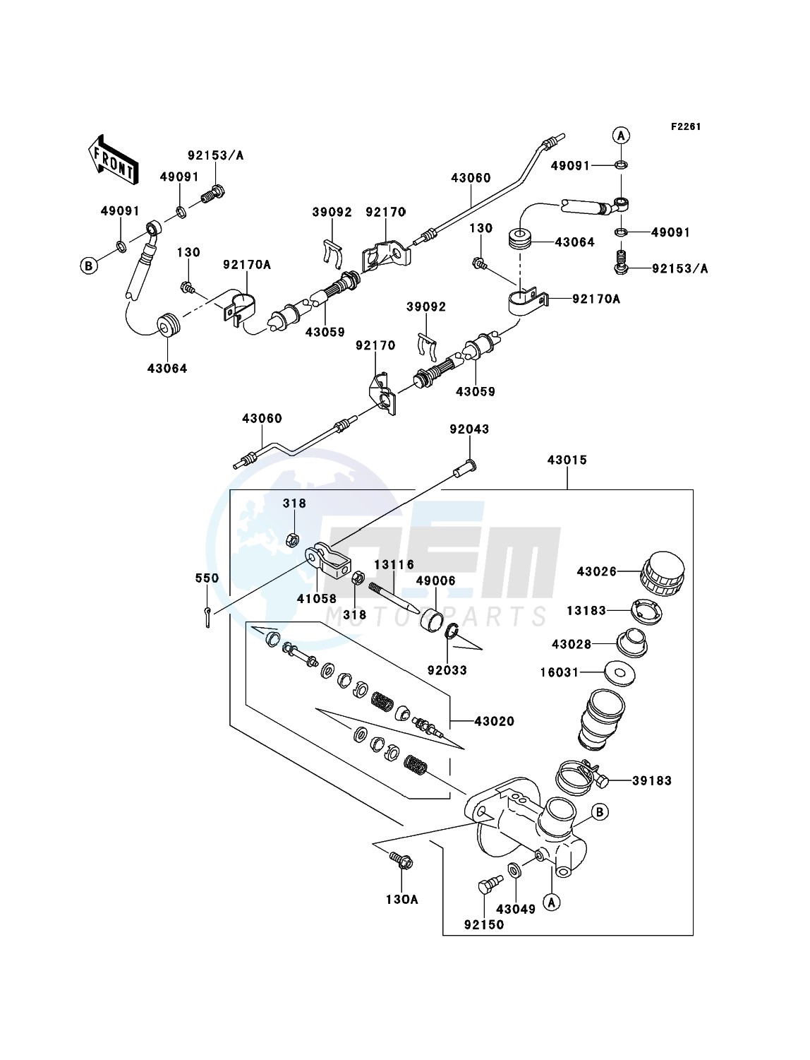 Master Cylinder blueprint