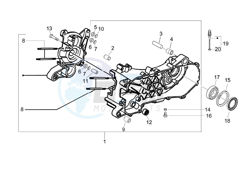 Crankcase blueprint