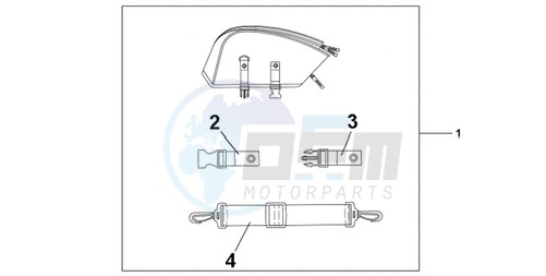 REAR SEAT BAG blueprint